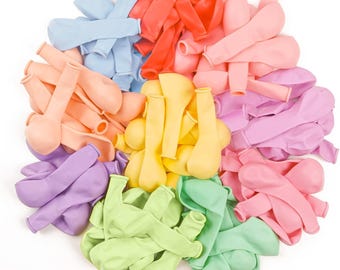 Oamwrae 110 Stuks Regenboogballonnen, 12 Inch Kleurrijke Heliumballonnen Latex Feestballonnen Voor Kinderfeestjes Afstuderen Babyshowers En Bruiloften 2122492098