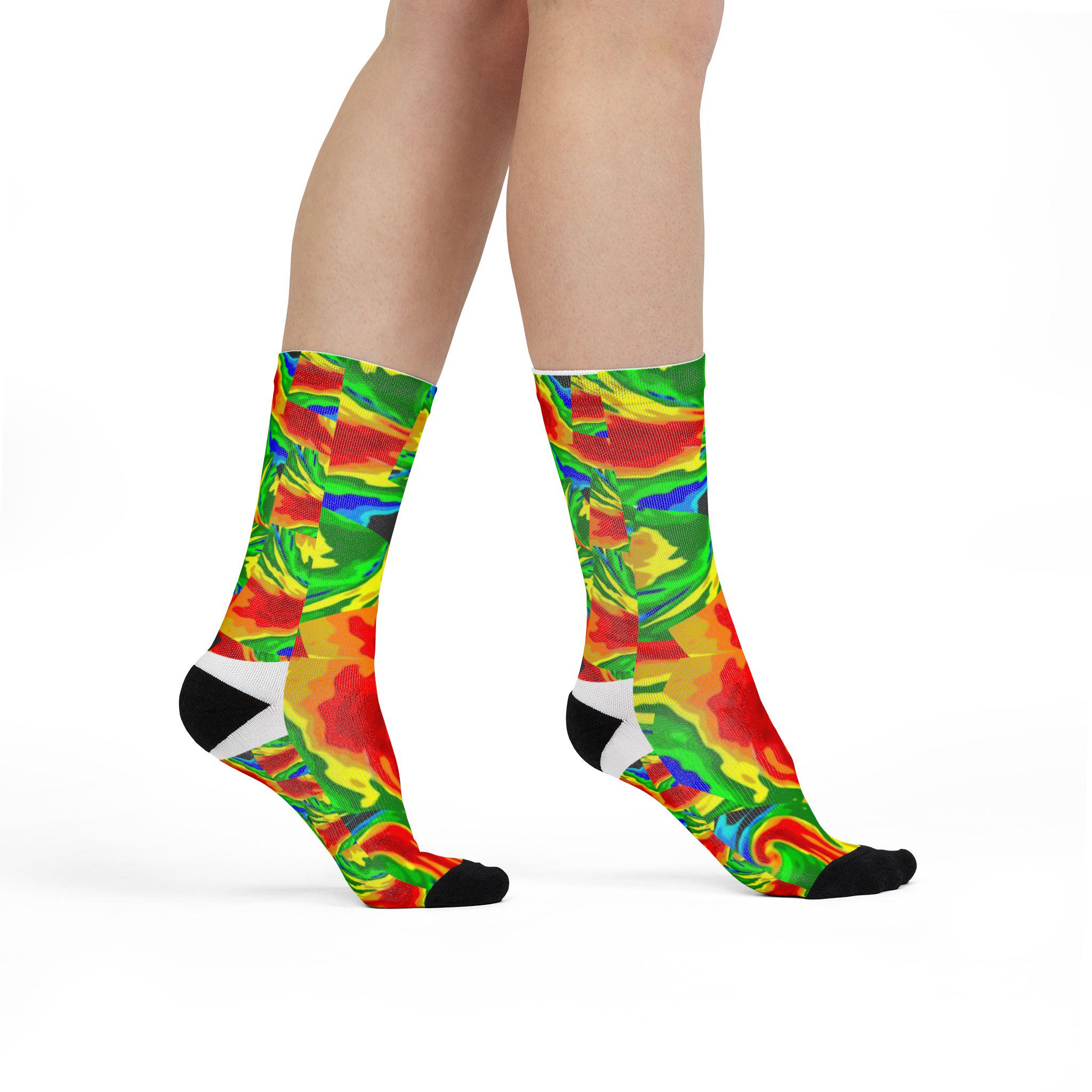 RADAR Reflectivity Unisex Crew Socks