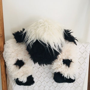 Valais Blacknose Sheep Lovey - Lamb Lovey - Sheep Security Blanket - by JoJo's Bootique