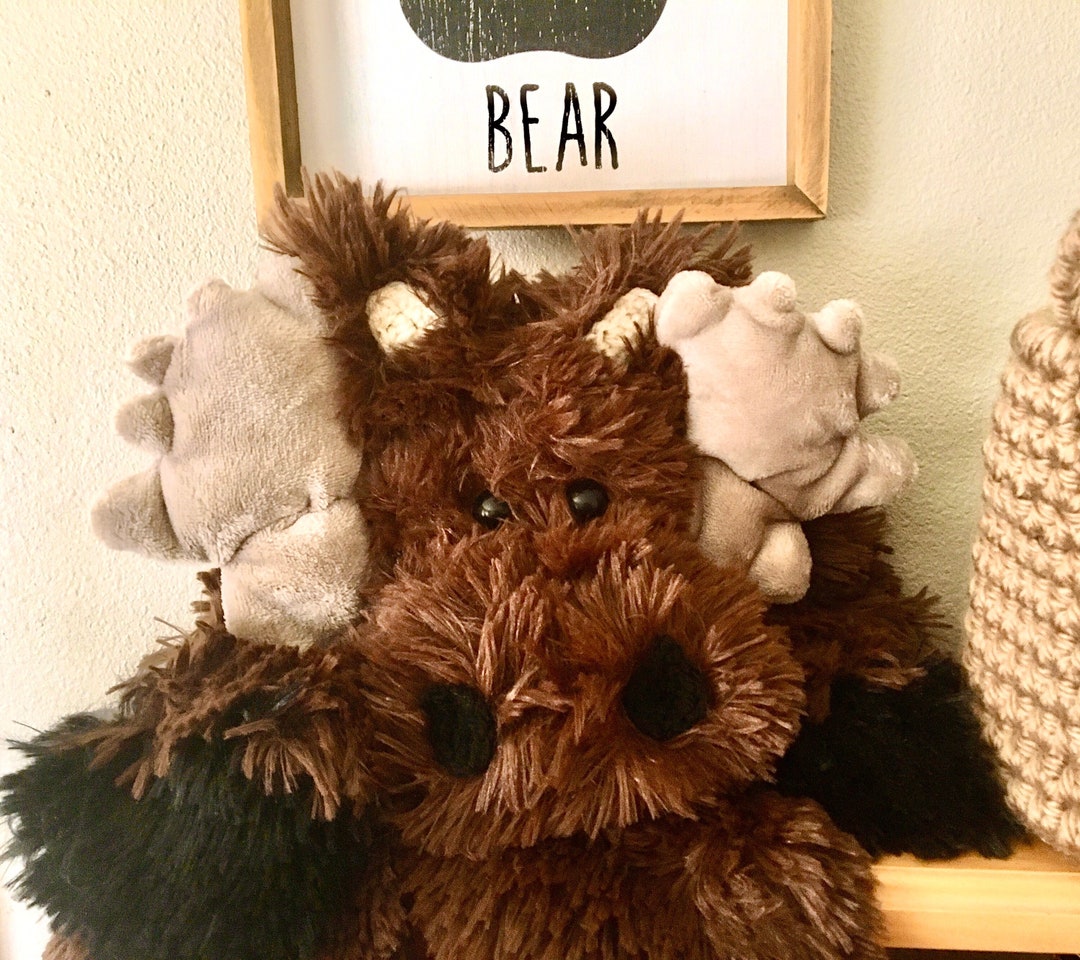 Moose Lovey Minky Moose Security Blanket Cow Moose Lovey by Jojo Boo Etsy