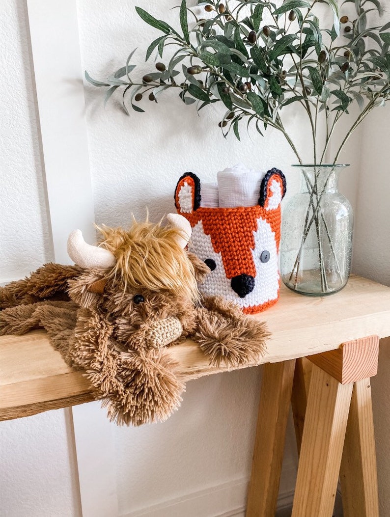 Download Highland Cow Lovey Baby Southwest Nursery Bison Rug Baby ...