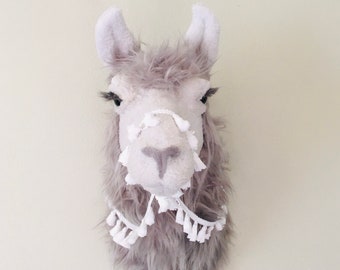 Llama head mount, Boho Nursery decor - baby shower gift - by JoJo's Bootique