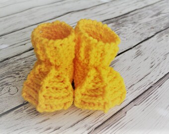 Chicken Baby Booties or Spats - Chicken Feet Booties - Chick Duck Costume Photo Prop - Halloween Chicken Costume Feet - by JoJo'sBootique