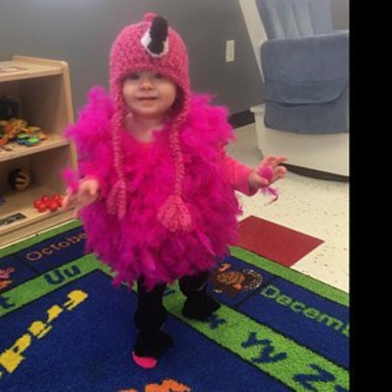 Flamingo Hat Baby Flamingo Hat Flamingo Halloween Costume | Etsy