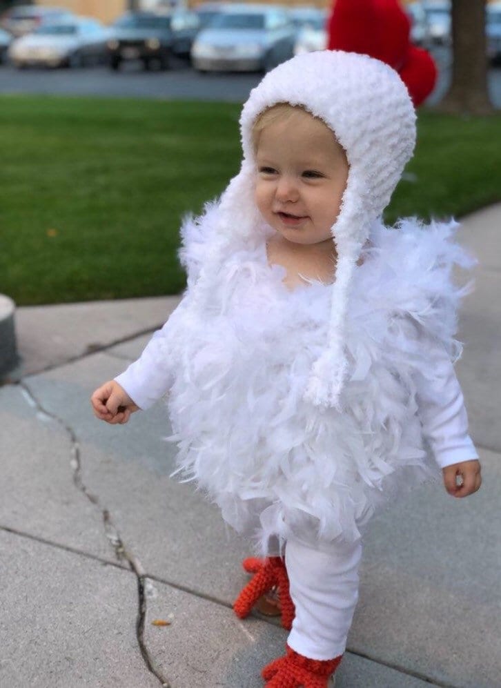 Baby Chicken Costume Diy