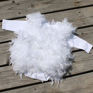 Feathered Romper - Baby Costume - Halloween Costume Romper - Feathered Costume Suite Romper - By JoJo's Bootique