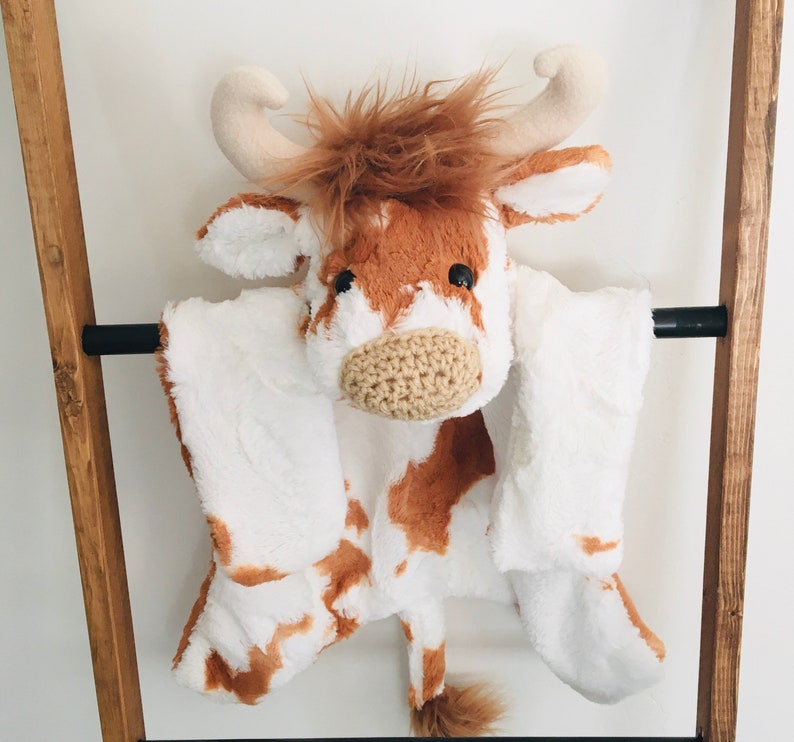 Longhorn Lovey Texas Cow Nursery Decor by JoJo'sBootique image 10