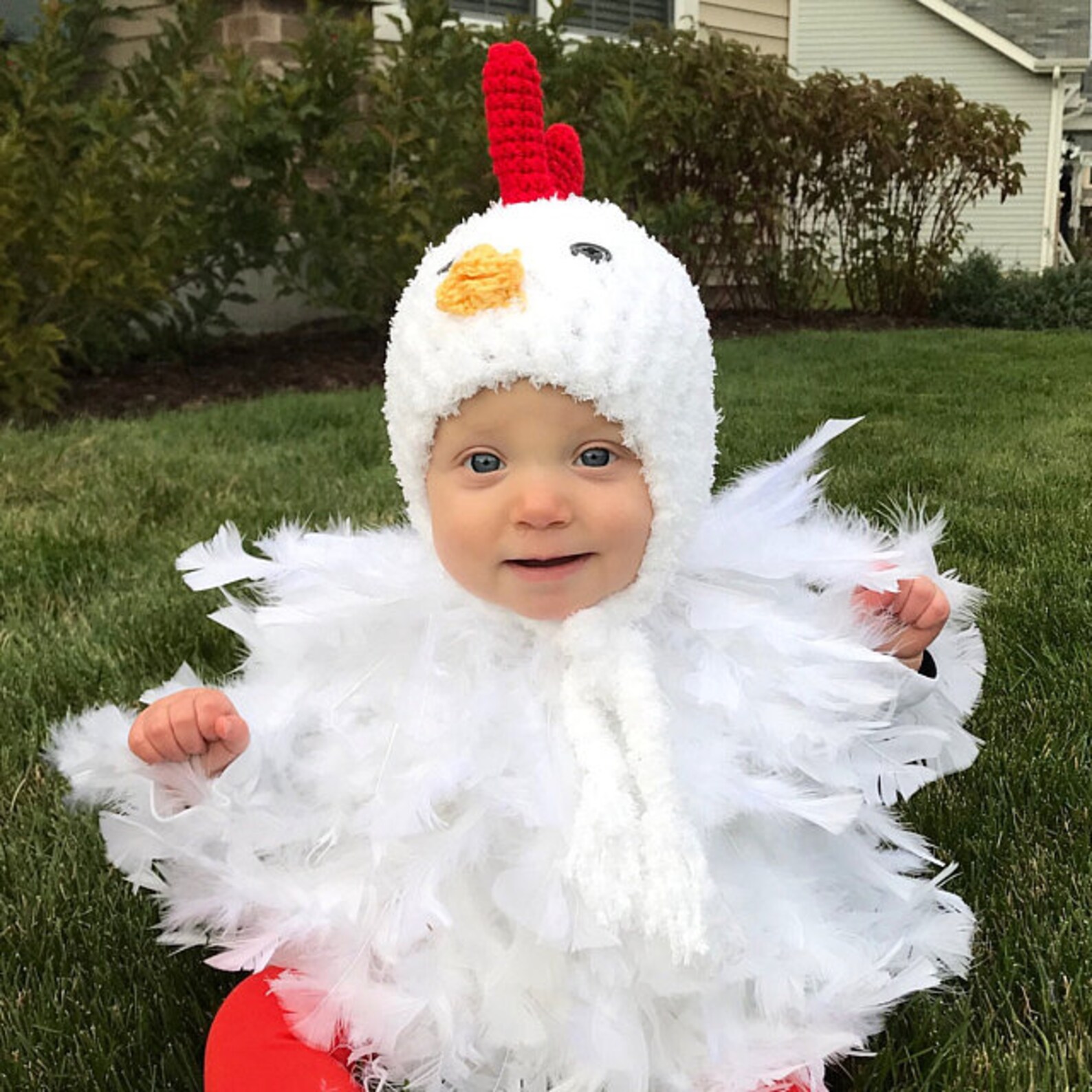Twin Chicken Costumes Halloween Chick Outfits Baby Hat Etsy