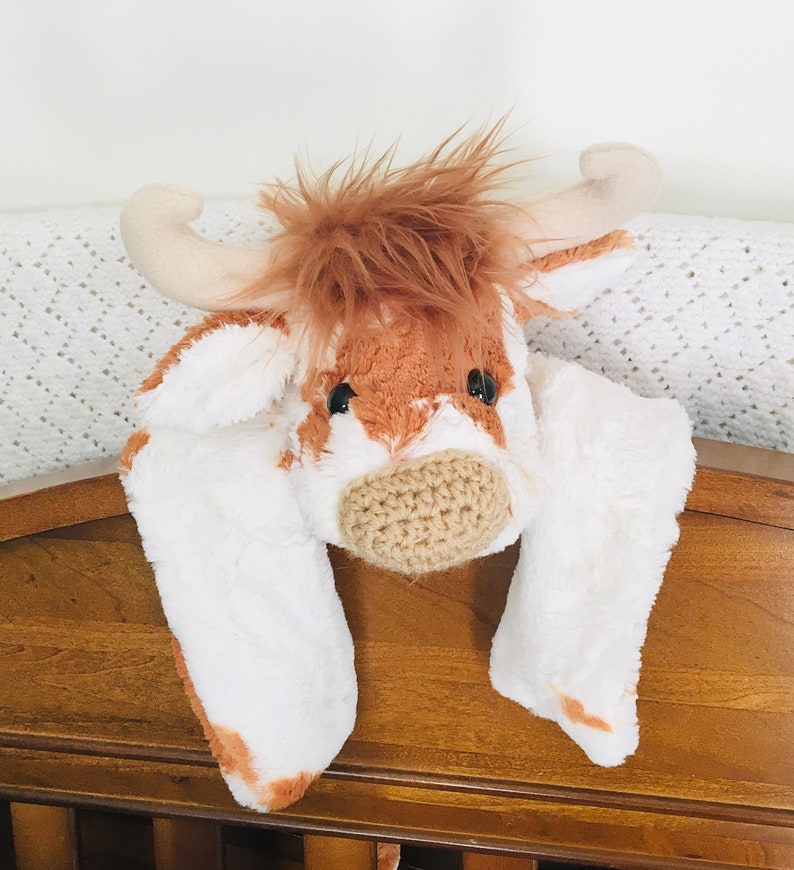 Longhorn Lovey Texas Cow Nursery Decor by JoJo'sBootique image 7