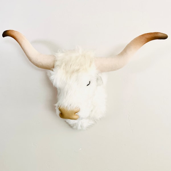 Longhorn Wall Mount Etsy