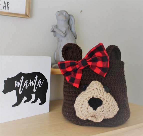 black bear nursery decor