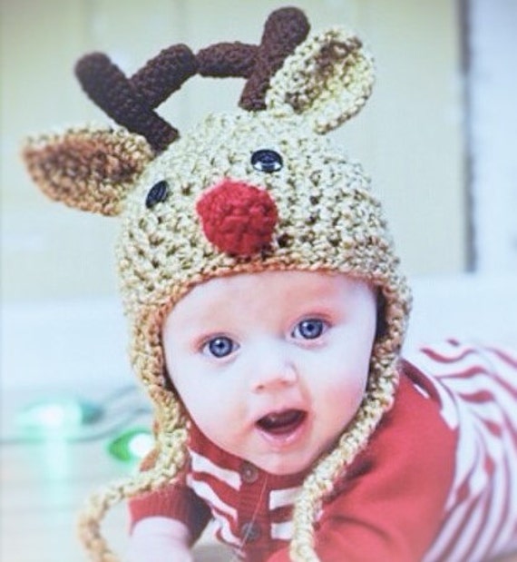 Baby sales reindeer hat