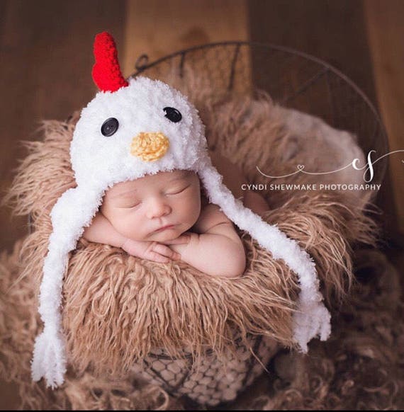 Chicken Hat Baby Hat Baby Chicken Hat 