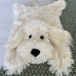 Golden Retriever Dog Lovey – Minky Fur Baby Blanket –Custom Lining – Baby Shower Gift – Soft Plush Security Toy - JoJoBoo Original