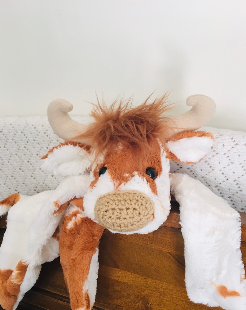 Longhorn Lovey Texas Cow Nursery Decor by JoJo'sBootique image 9