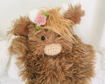 Mini Highland Cow Lovey – von JoJo's Bootique