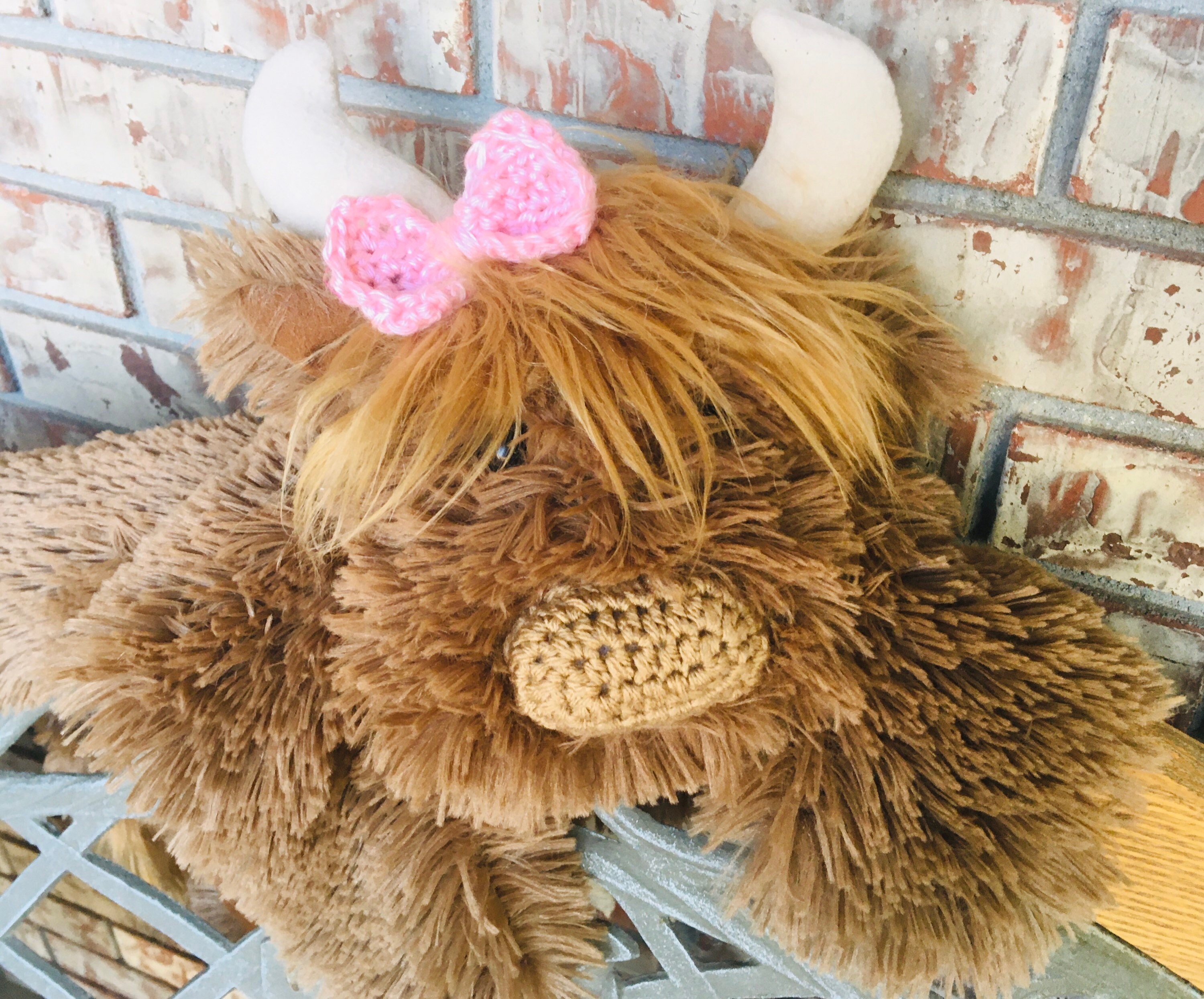 Small Highland Cow Rug Baby Southwestern Nursery Bison Gift Etsy