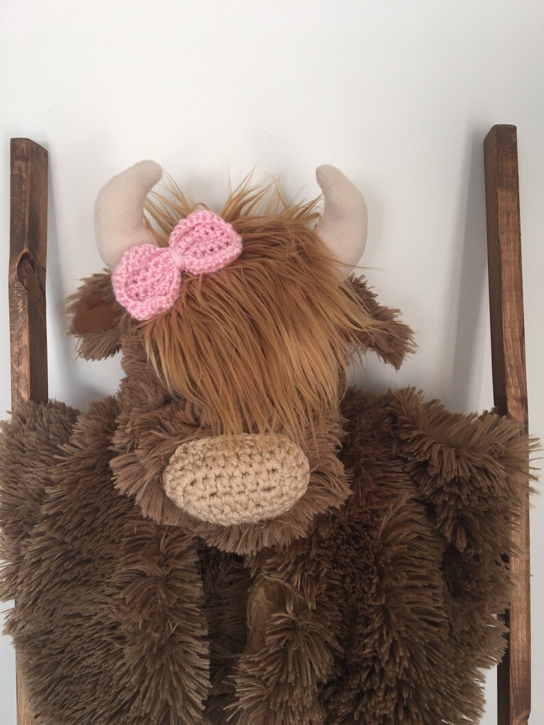 Small Highland Cow Rug Baby Southwestern Nursery Bison Gift Etsy