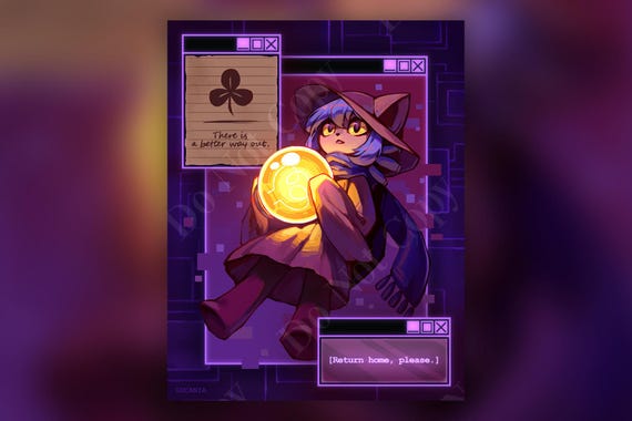 Oneshot Niko Art Print, Matte 210GSM