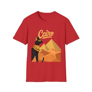 Egyptian Unisex T-Shirt, Egypt Mythology Tee, Vintage Style Shirt, Retro Clothing, Gift for History Buffs