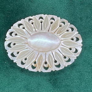 Vintage Shell Brooch