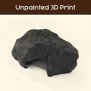 Unpainted Rounded Rock Hide