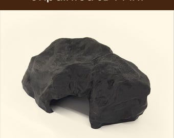 Unpainted Rounded Rock Hide