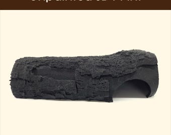 Unpainted Peeled Bark Log Hide