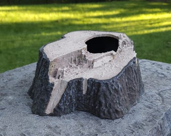 Chopped Tree Stump Hide