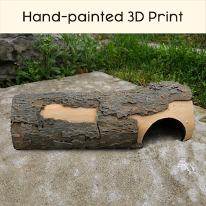 Peeled Bark Log Hide