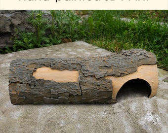 Peeled Bark Log Hide
