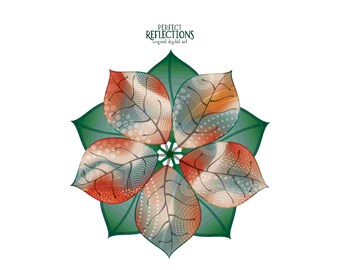 Autumn Leaf Circle PNG – Fall Sublimation & DTF Design | Instant Digital Download