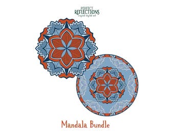 Calm Mandala PNG Bundle – Peaceful Sublimation & DTF Design | Instant Digital Download