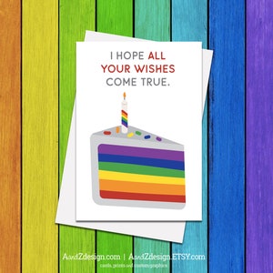 LQBTQIA Pride Greeting Cards  Set of 4  Handmade  Blank image 5