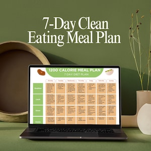 1200 Calorie 7-Day Meal Plan: Weight Loss Nutrition Guide (PDF Download)