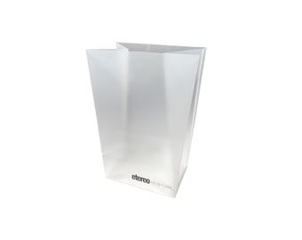 V-Shaped PVC Reusable Liner for Wastebaskets, Trash Cans, Waste Bins (Pack of 5)