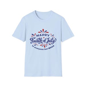 Anti-Trump Unisex T-Shirt, Patriotic 4th of July Tee, Political Protest Shirt, Liberal Statement Top, Activist Clothing