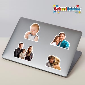 Custom Photo Stickers, Turn Your Photos Into Stickers, Personalized Photo Decals, Custom Made From Your Pictures, Waterproof Photo Labels