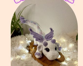 Liora – Crochet pattern for a dragon | PDF pattern in German