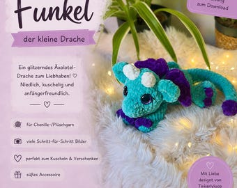 Twinkle – the Dragon | Crochet Pattern (PDF)
