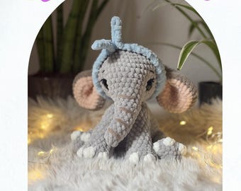 Trötti the Elephant | Crochet Pattern (PDF)
