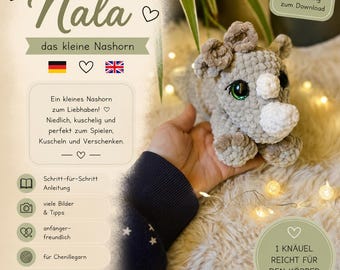 Nala - Little Nahron (Beginner Friendly) | Crochet Pattern (PDF) | German & English