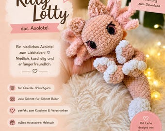 Lotty Kitty – Crochet pattern PDF (DE/EN)