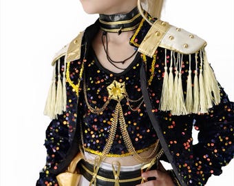 Sparkly Girls’ Performance Costume –  Dance or Stage Outfit
