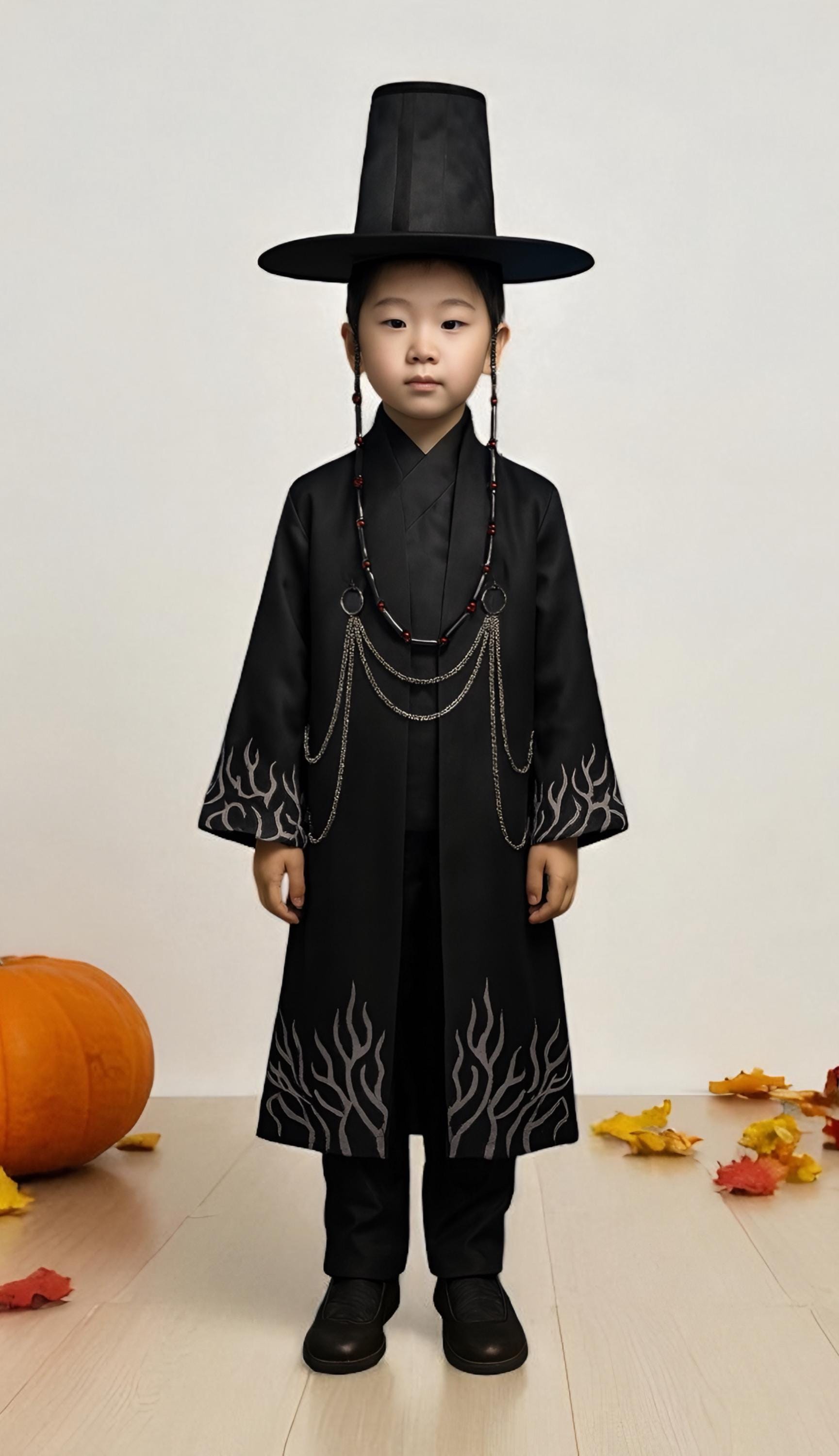 Halloween Costume, Anime Cosplay Outfit for Boys, Costume Set with props