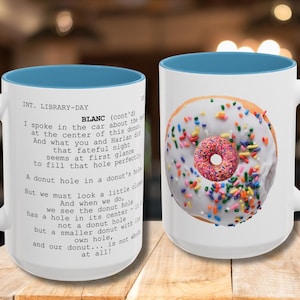 Knives Out Script Whodunit WhoDonut. A donut hole in a donut's hole! Knives Out Murder Mystery. Film Buff, Movie Lover Gift.