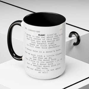 Knives Out Script Whodeinheit WhoDonut. Ein Donutloch im Loch! Knives Out Murder Geheimnis. Film Buff, Film-Liebhaber-Geschenk. Bild 10