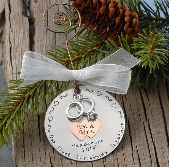 Personalized Wedding Christmas Ornament Our First Christmas Etsy image 0 - Personalized Wedding Christmas Ornament Our First Christmas Etsy