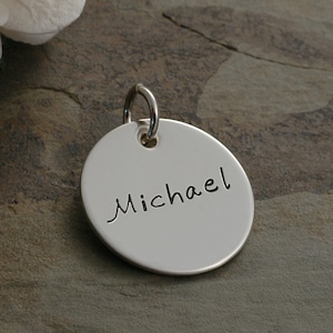 Double Sided 3/4&quot; round disc