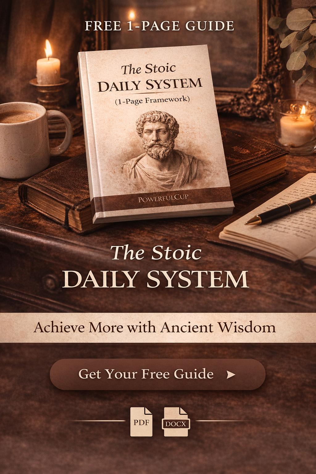 Stoicism Worksheet.pdf Stoic Daily Planner Printable | Discipline Tracker PDF | Self ...